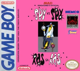 Trappers Tengoku - Spy vs Spy (GB) Box Art & Cover