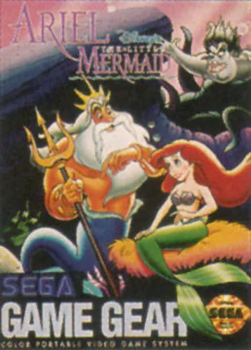 Ariel - The Little Mermaid (GAME GEAR) Box Art & Cover