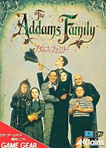 Addams Family, The (GAME GEAR) Box Art & Cover