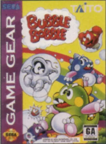 Bubble Bobble (GAME GEAR) Box Art & Cover