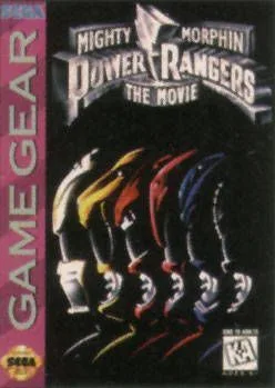 Mighty Morphin Power Rangers - The Movie (GAME GEAR) Box Art & Cover