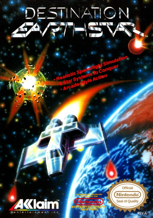 Destination Earthstar (NES) Box Art & Cover
