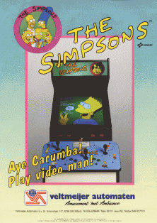 Simpsons (ARCADE) Box Art & Cover