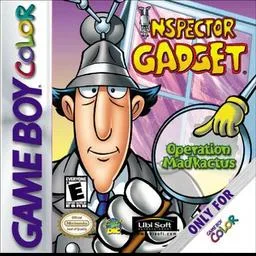 Inspector Gadget - Operation Madkactus (GBC) Box Art & Cover
