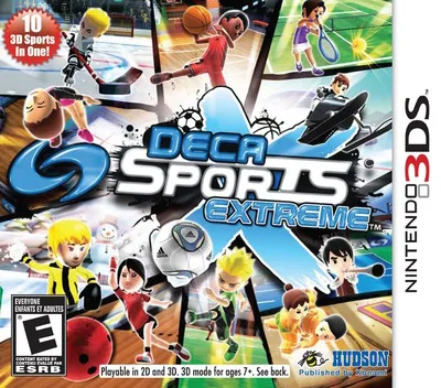 Deca Sports Extreme (3DS) Box Art & Cover