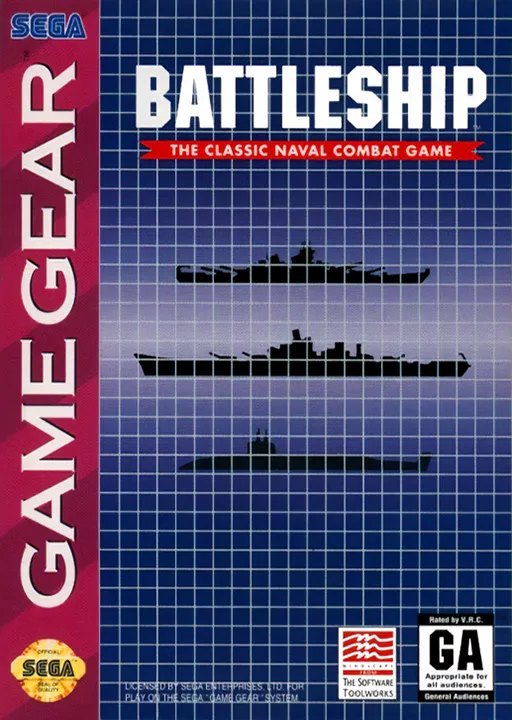 Super Battleship - The Classic Naval Combat Game (MD) Box Art & Cover