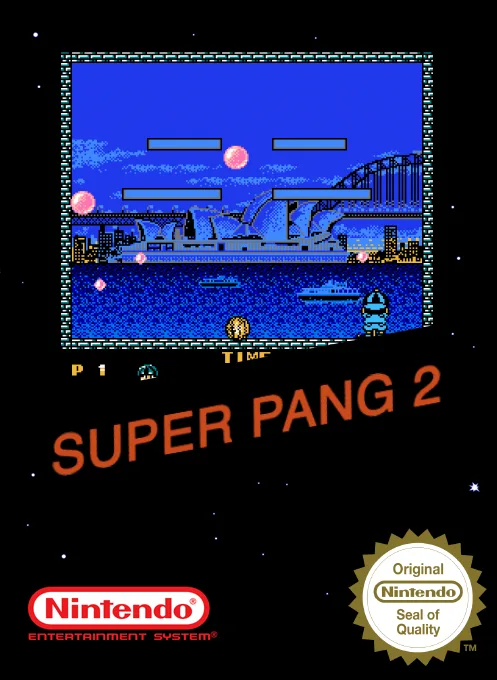 Super Pang II (NES) Box Art & Cover