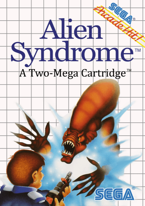 Alien Syndrome (SMS) Box Art & Cover