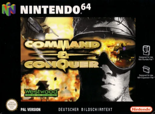 Command & Conquer (N64) Box Art & Cover