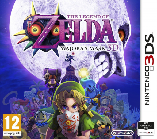 The Legend of Zelda: Majora's Mask 3D (3DS) Box Art & Cover