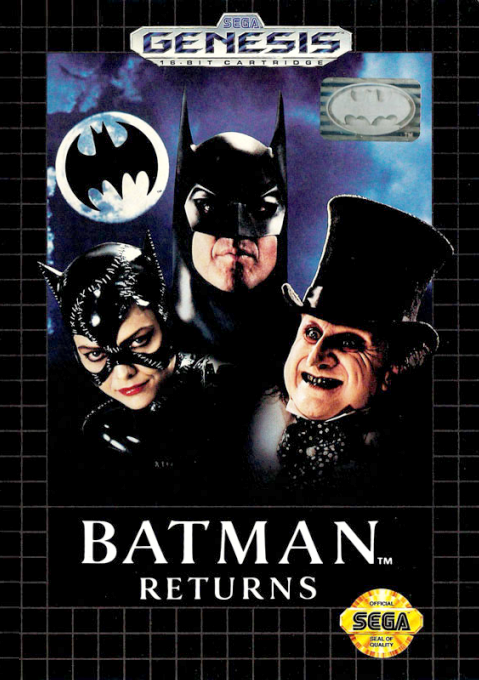 Batman Returns (MD) Box Art & Cover