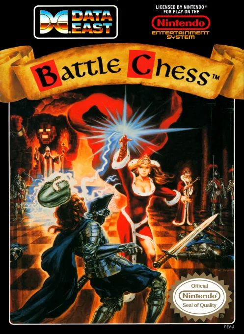 Battle Chess (NES) Box Art & Cover