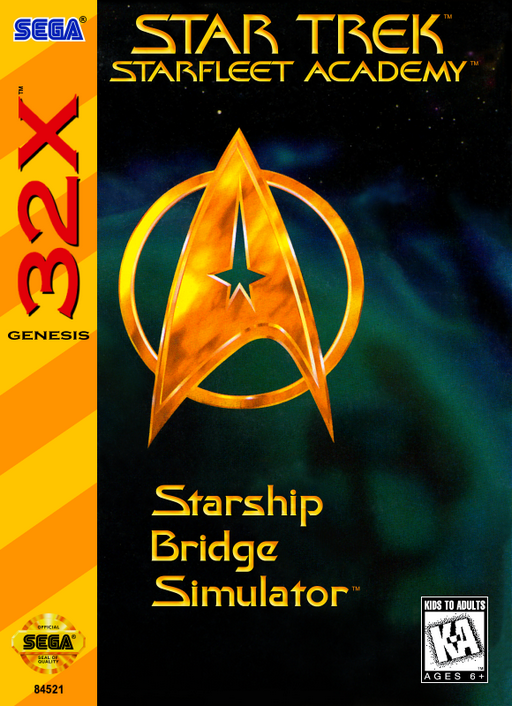 Star Trek - Starfleet Academy Bridge Simulator (32X) Box Art & Cover