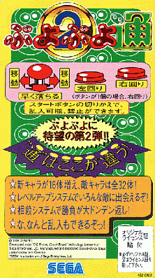 Puyo Puyo 2 (Japan) (ARCADE) Box Art & Cover