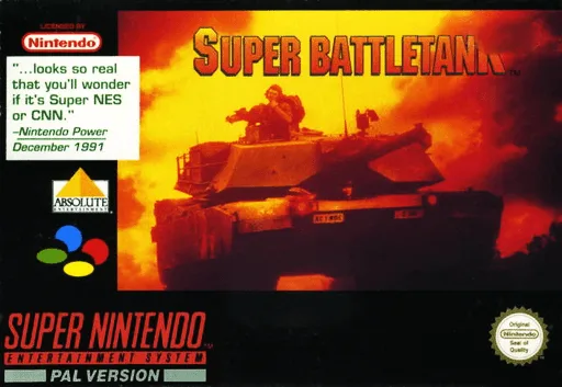 Super Battletank (SNES) Box Art & Cover