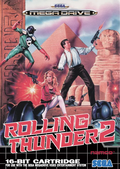 Rolling Thunder 2 (MD) Box Art & Cover