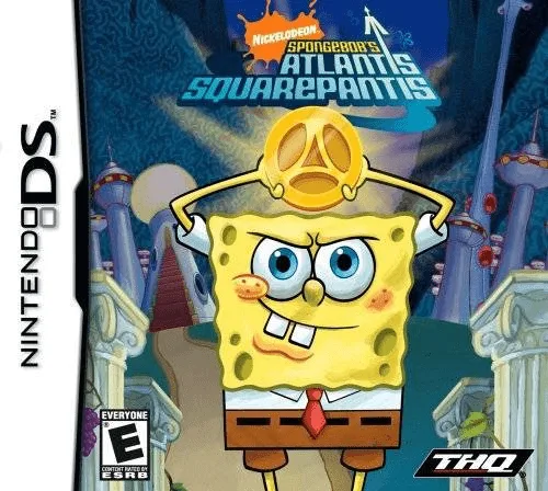 SpongeBob's Atlantis SquarePantis (DS) Box Art & Cover