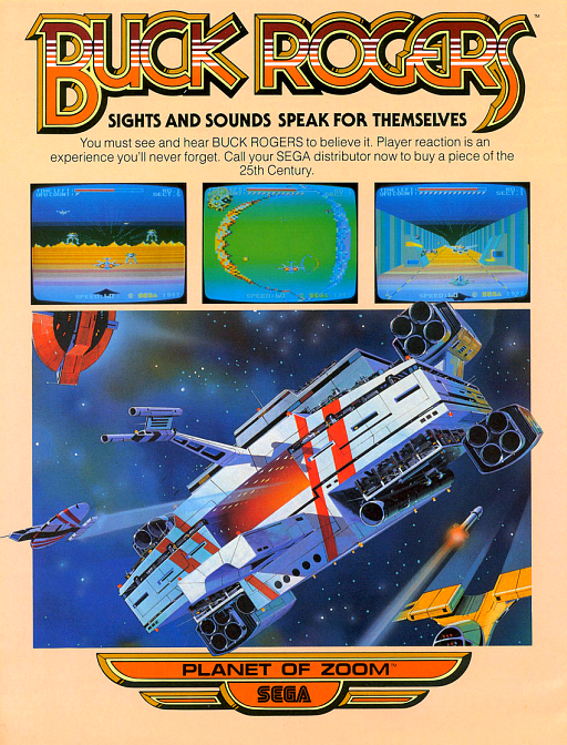 Buck Rogers: Planet of Zoom (ARCADE) Box Art & Cover