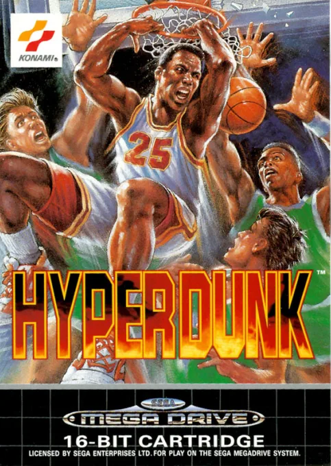 Hyper Dunk (MD) Box Art & Cover