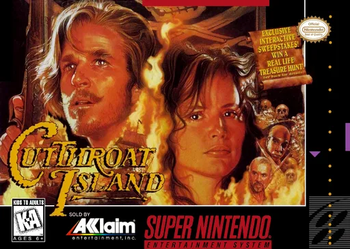 CutThroat Island (SNES) Box Art & Cover