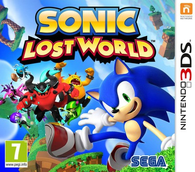 Sonic Lost World (3DS) Box Art & Cover