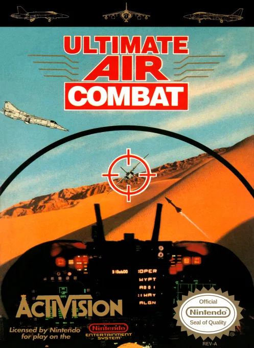 Ultimate Air Combat (NES) Box Art & Cover