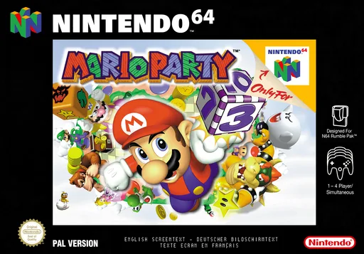 Mario Party (N64) Box Art & Cover