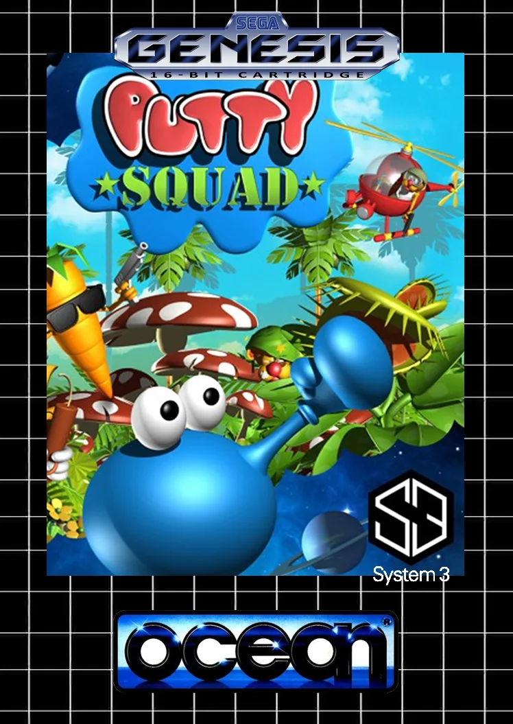 Putty Squad (MD) Box Art & Cover
