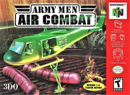 Toy Soldiers: Air Assault (N64) Box Art & Cover