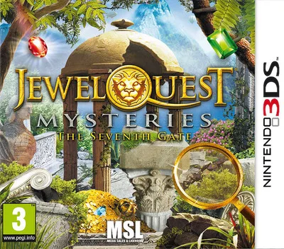 Jewel Quest Mysteries 3 - The Seventh Gate (3DS) Box Art & Cover