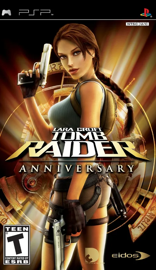 Tomb Raider: Anniversary (PSP) Box Art & Cover
