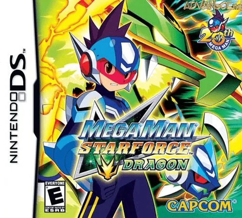 Ryuusei no Rockman - Dragon (DS) Box Art & Cover