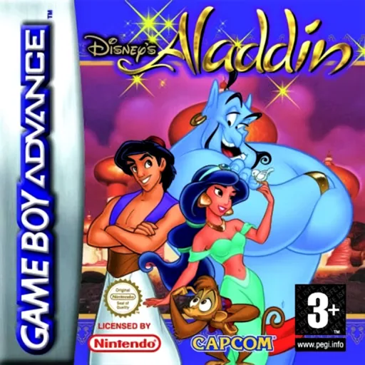 Aladdin (GBA) Box Art & Cover