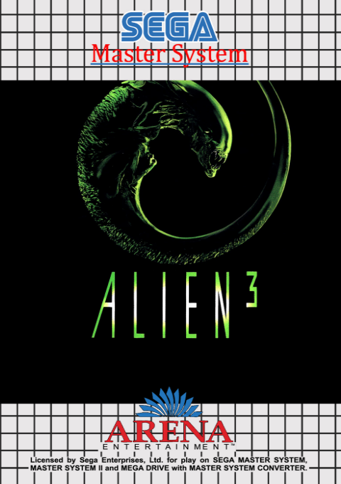 Alien 3 (SMS) Box Art & Cover
