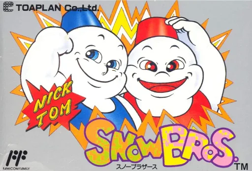 Snow Bros. (NES) Box Art & Cover