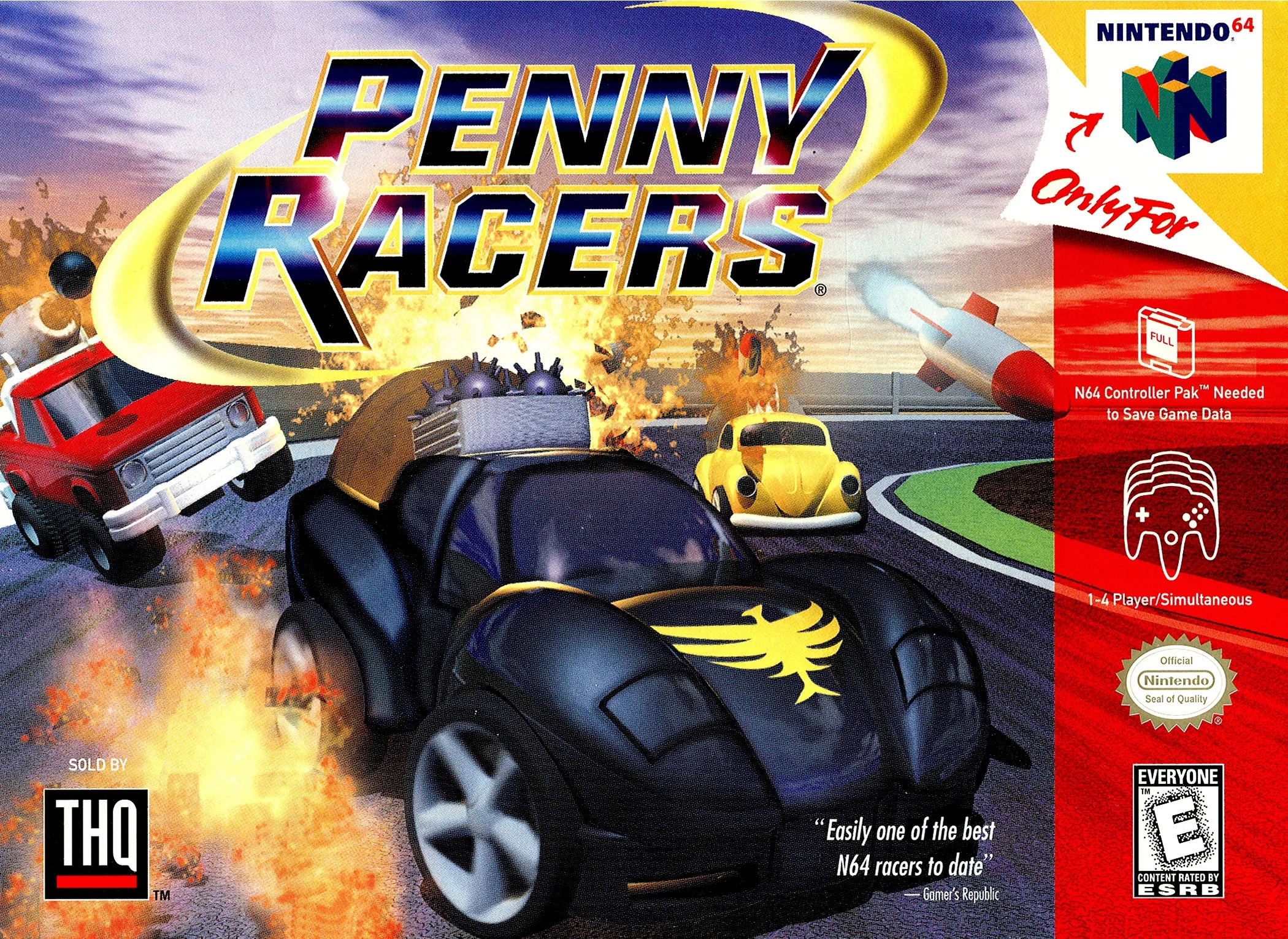 Cute Q Race (N64) Box Art & Cover