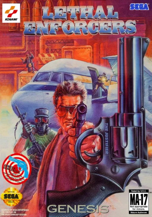 致命执法官 (MD) Box Art & Cover