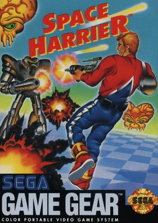 Space Harrier (JU) (GAME GEAR) Box Art & Cover