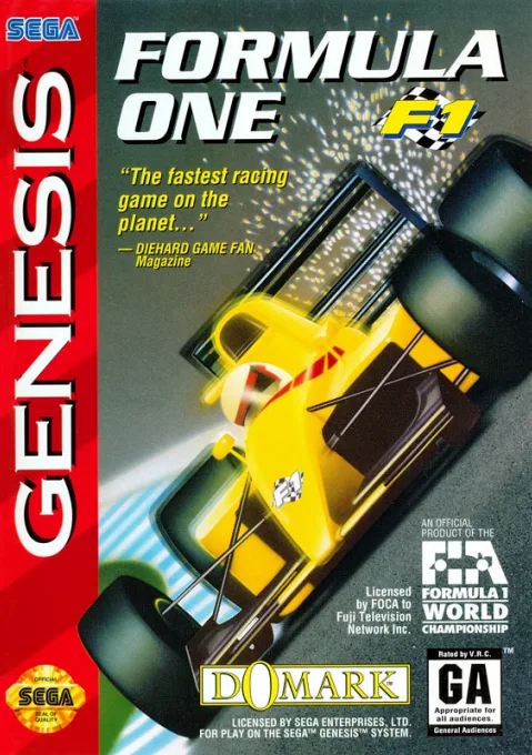 Formula One (MD) Box Art & Cover