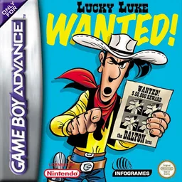 幸运枪手路克-通缉犯 Lucky Luke - Wanted! (GBA) Box Art & Cover
