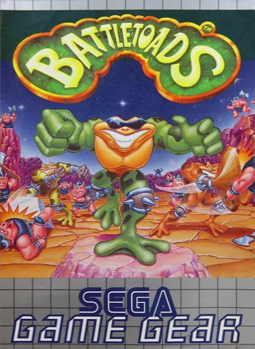 Battletoads (GAME GEAR) Box Art & Cover