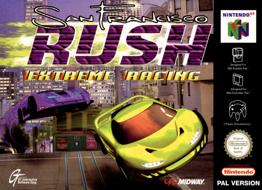Rush 2: Extreme Racing USA (N64) Box Art & Cover