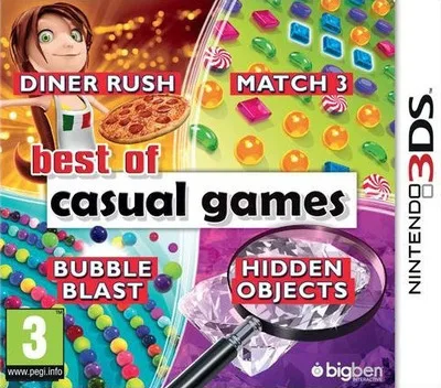 Best of Casual Games (3DS) Box Art & Cover