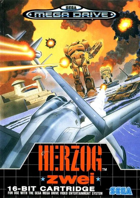 Herzog Zwei (MD) Box Art & Cover