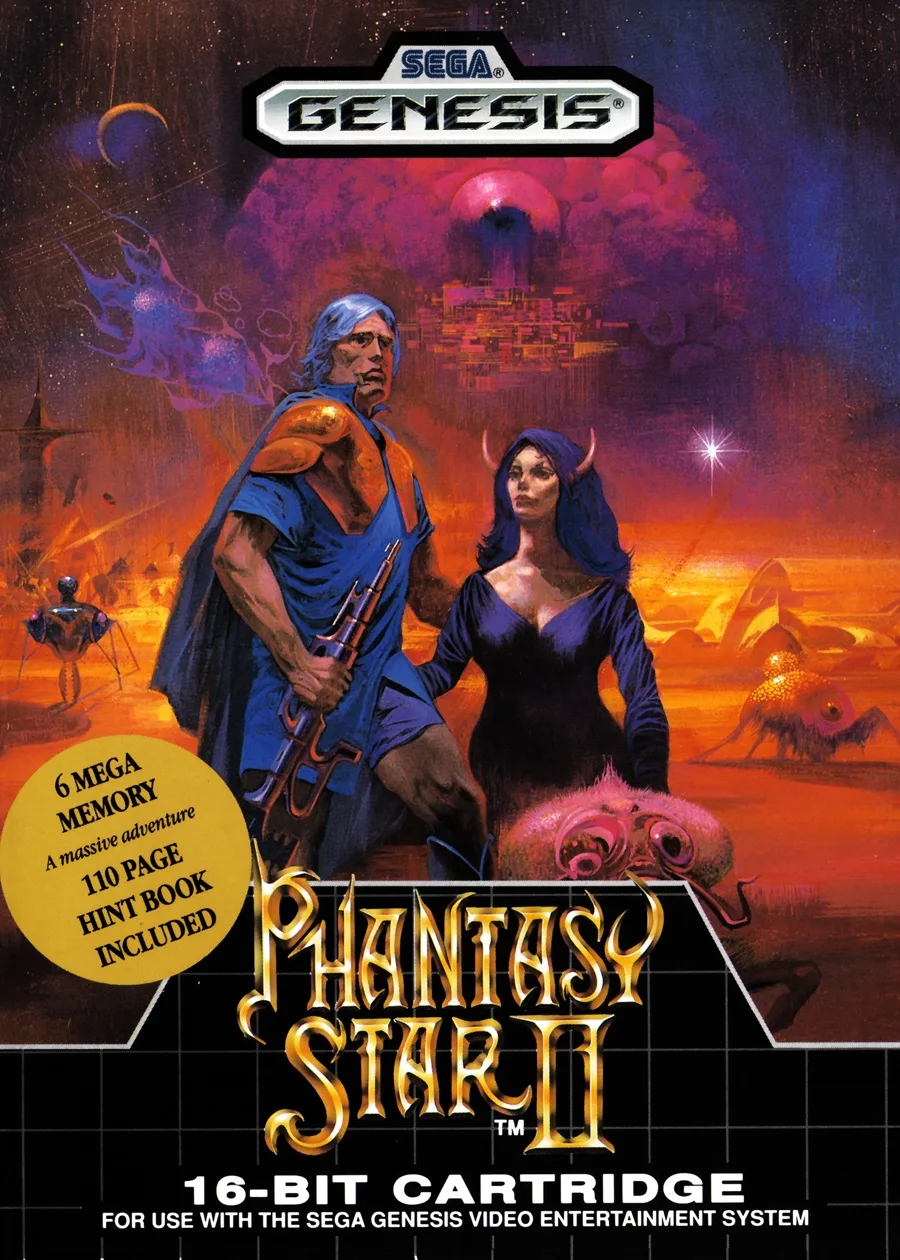 Phantasy Star II: Return of the Shura (MD) Box Art & Cover