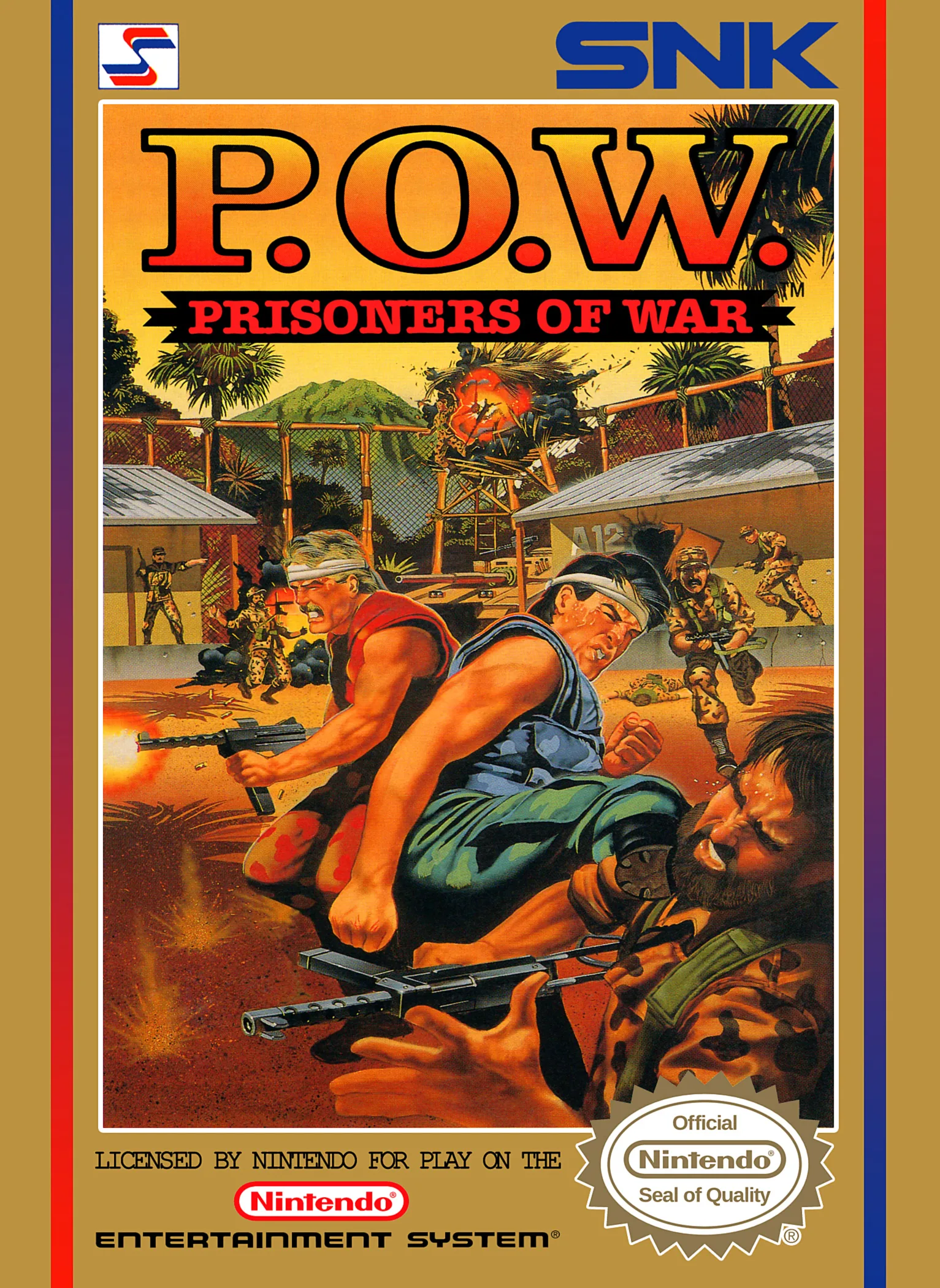 P.O.W. - Prisoners of War (NES) Box Art & Cover