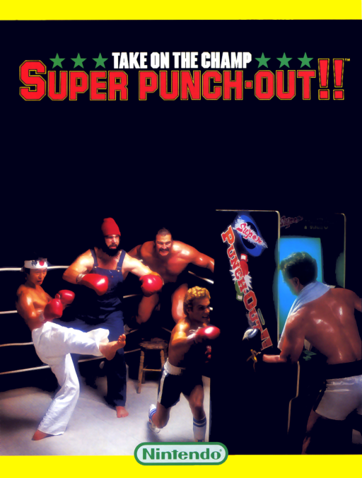 Super Punch-Out!! (Rev B) (ARCADE) Box Art & Cover