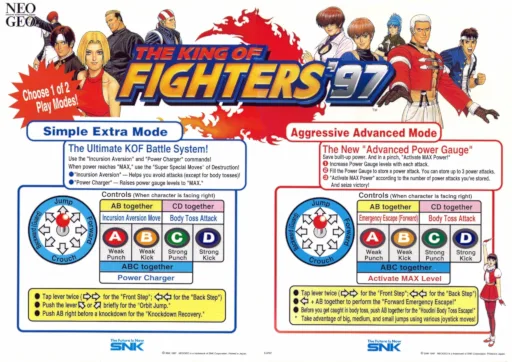 Kof97 (ARCADE) Box Art & Cover