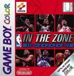 NBA in the Zone 2000 (GBC) Box Art & Cover