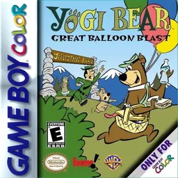 Yogi Bear - Great Balloon Blast (GBC) Box Art & Cover